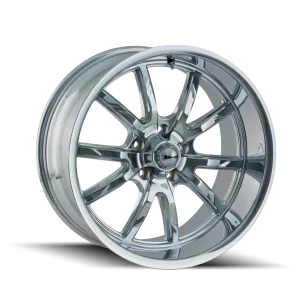 Ridler – 650 – Chrome – 15″x7″ 0mm – Summer Wheels – 650-5765C